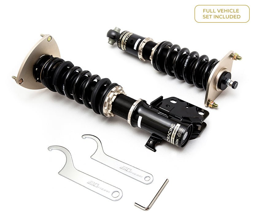 BC Racing BR Series Coilovers (5-Bolt Top Mount) for BMW F80/F82 M3/M4 (2014–2018)