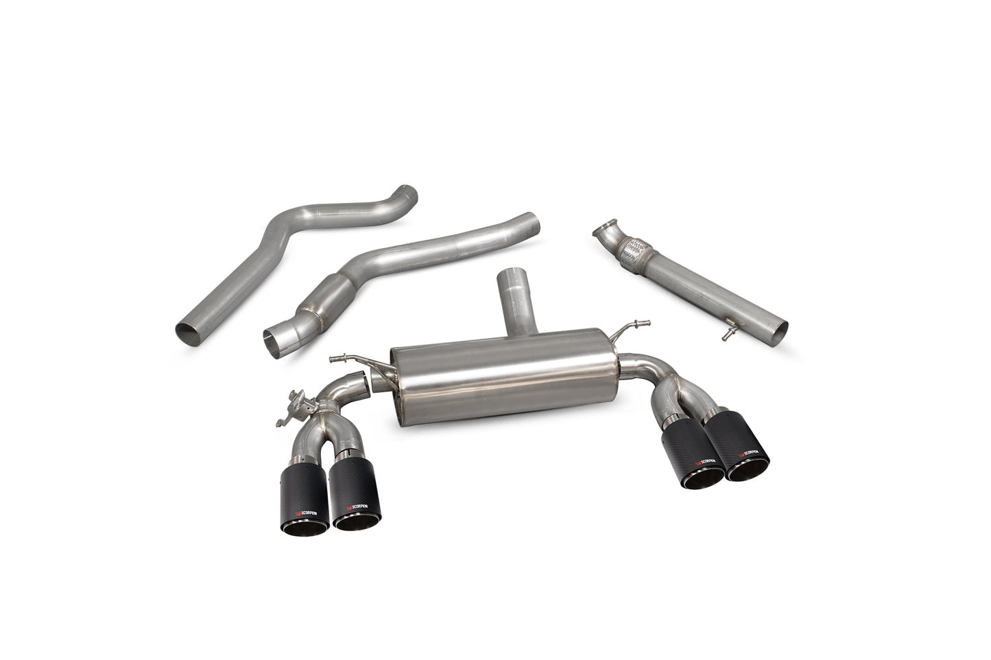 Scorpion Cat-Back Exhaust System for BMW F87 M2 (Non-GPF Models, 2016–2018)