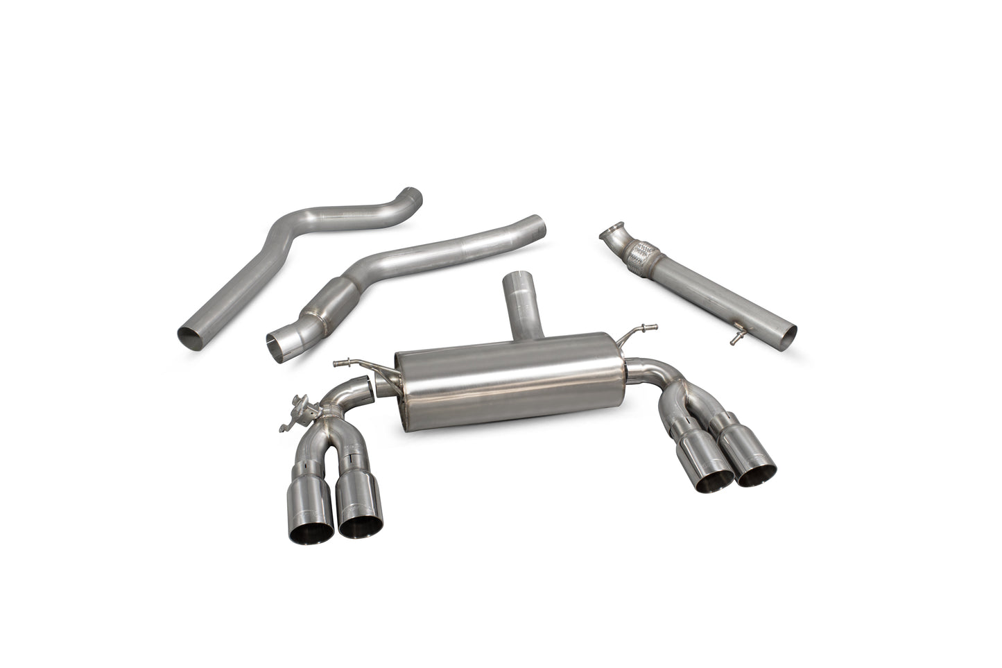 Scorpion Cat-Back Exhaust System for BMW F87 M2 (Non-GPF Models, 2016–2018)