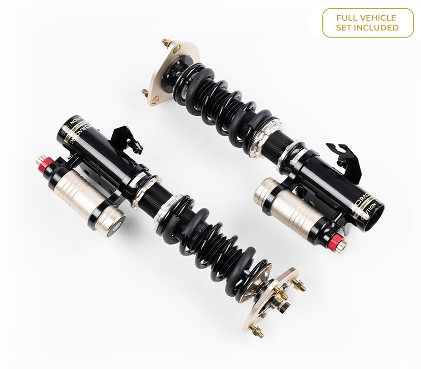 BC Racing ZX Series Coilovers (5-Bolt Top Mount) for BMW F80/F82 M3/M4 (2014–2018)