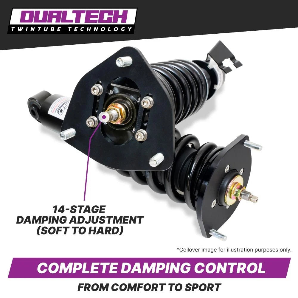 HSD Dualtech Coilover (2014-21) - 2 Series F22