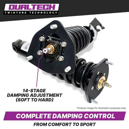 HSD Dualtech Coilover (2014-21) - 2 Series F22
