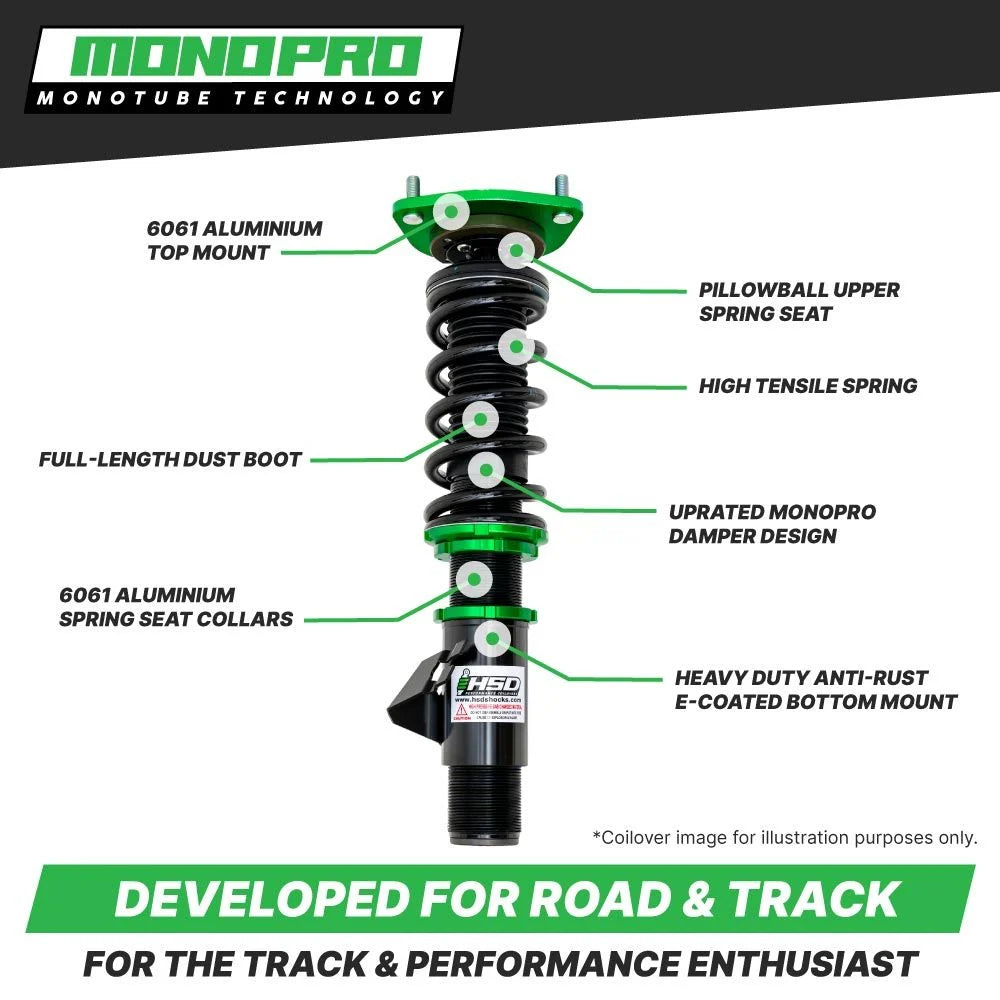 HSD MonoPro Coilover Camber Adjustable Top Mount - M4 F82/F83